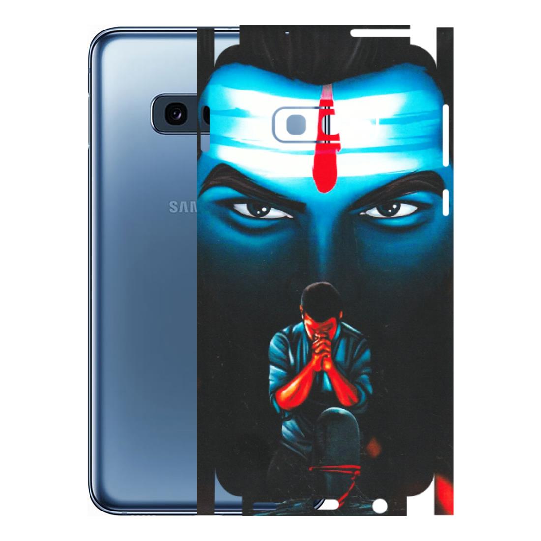 Samsung A/S Series Phone Skins (All Models) - Mahakal Bhakt - Matte Finish (M-112) Samsung Galaxy S10E