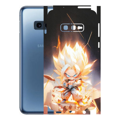 Samsung A/S Series Phone Skins (All Models) - Goku Dragon Cute Anime - Matte Finish (M-131) Samsung Galaxy S10E