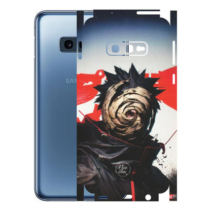 Samsung A/S Series Phone Skins (All Models) - Obito Uchiha Cool Anime - Matte Finish (M-134) Samsung Galaxy S10E
