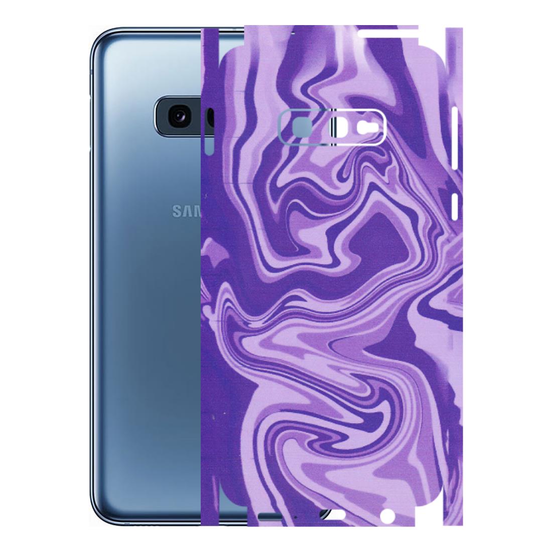 Samsung A/S Series Phone Skins (All Models) - Hazy Purple Nights - Matte Finish (M-14) Samsung Galaxy S10E