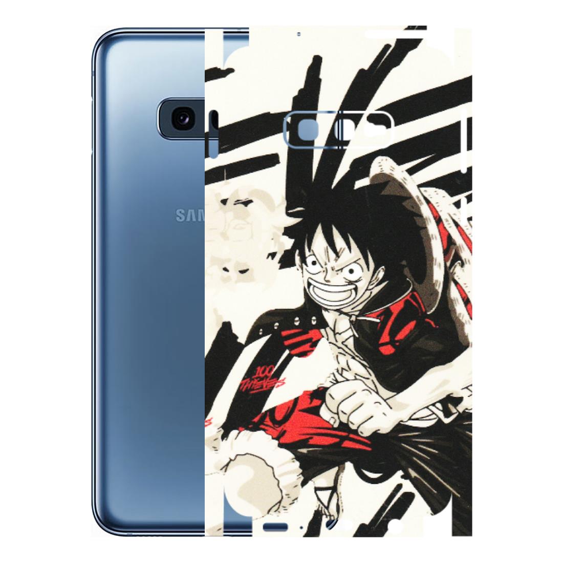 Samsung A/S Series Phone Skins (All Models) - Monkey D.Luffy Manga Anime - Matte Finish (M-145) Samsung Galaxy S10E