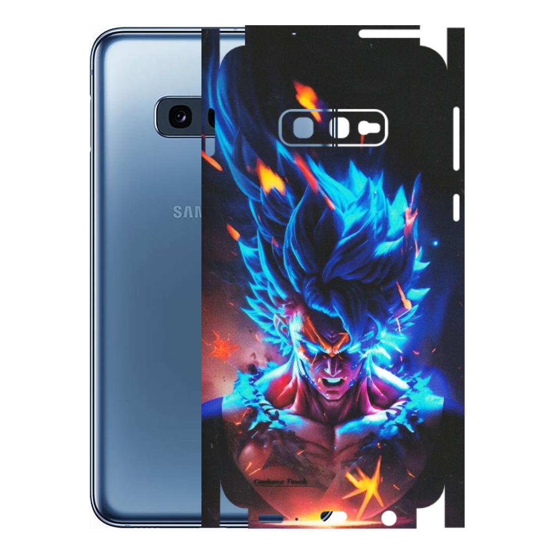 Samsung A/S Series Phone Skins (All Models) - Angry Goku Dragon Ball Anime - Matte Finish (M-150) Samsung Galaxy S10E