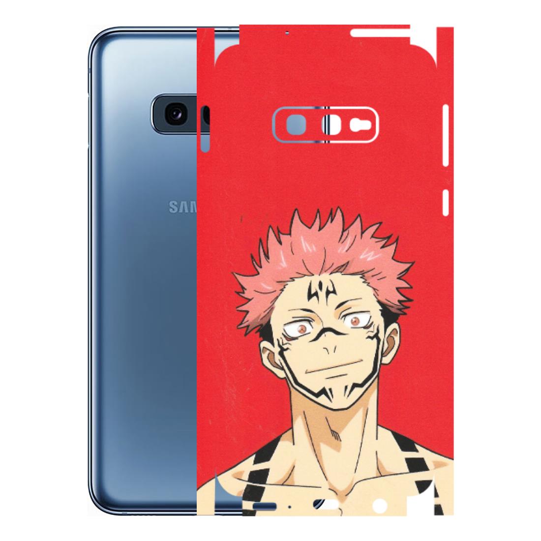 Samsung A/S Series Phone Skins (All Models) - Ryomen Sukuna Fun Anime - Matte Finish (M-153) Samsung Galaxy S10E