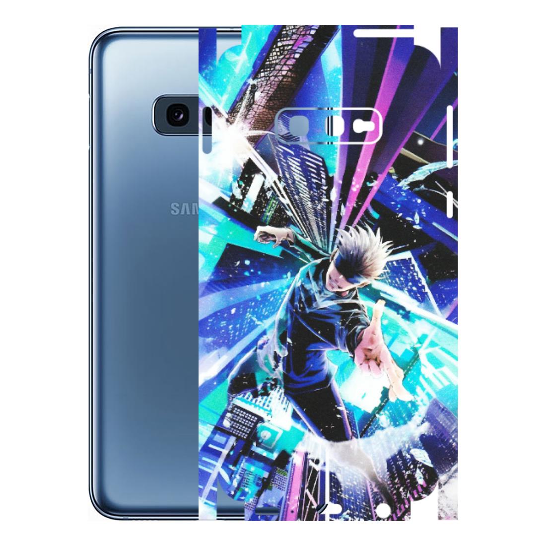 Samsung A/S Series Phone Skins (All Models) - Manga Action Jujustu Kaisen Anime - Matte Finish (M-155) Samsung Galaxy S10E