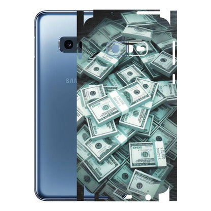 Samsung A/S Series Phone Skins (All Models) - Hundred Dollar Bill - Matte Finish (M-162) Samsung Galaxy S10E