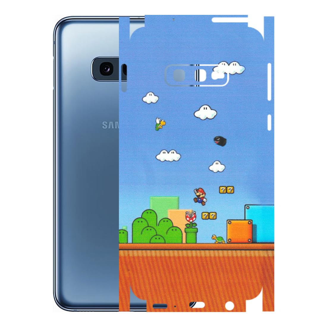 Samsung A/S Series Phone Skins (All Models) - Mario Game Scene - Matte Finish (M-24) Samsung Galaxy S10E