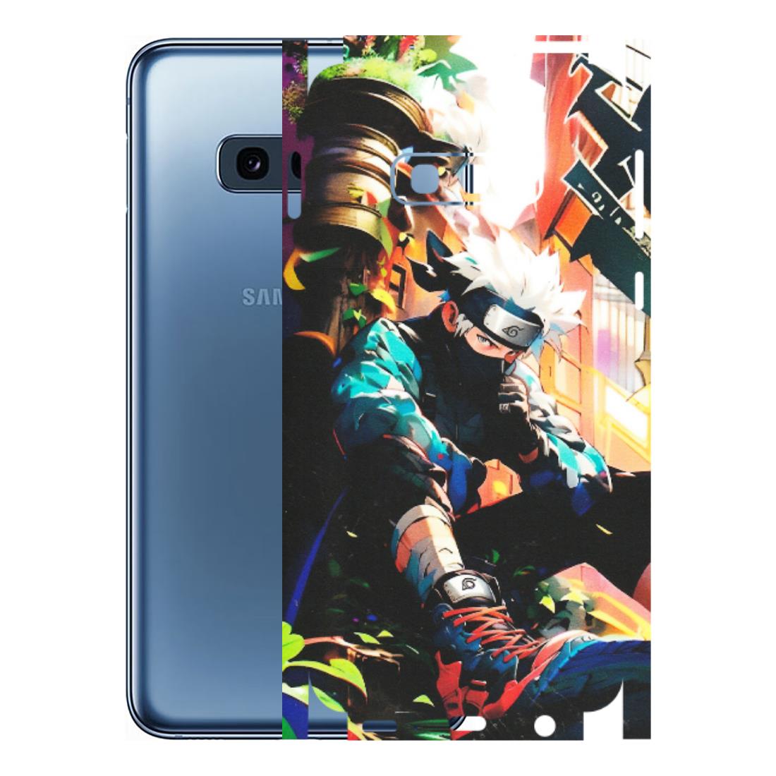 Samsung A/S Series Phone Skins (All Models) - Ash & Pikachu - Matte Finish (M-26) Samsung Galaxy S10E