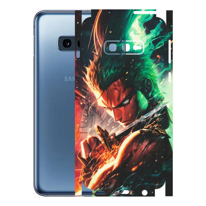 Samsung A/S Series Phone Skins (All Models) - Anime Gojo Sword - Matte Finish (M-32) Samsung Galaxy S10E