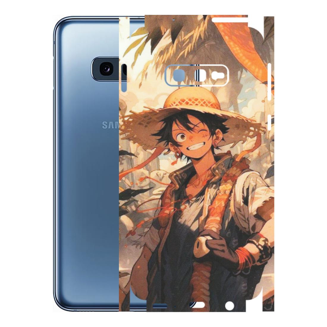 Samsung A/S Series Phone Skins (All Models) - Anime Character Smile - Matte Finish (M-33) Samsung Galaxy S10E