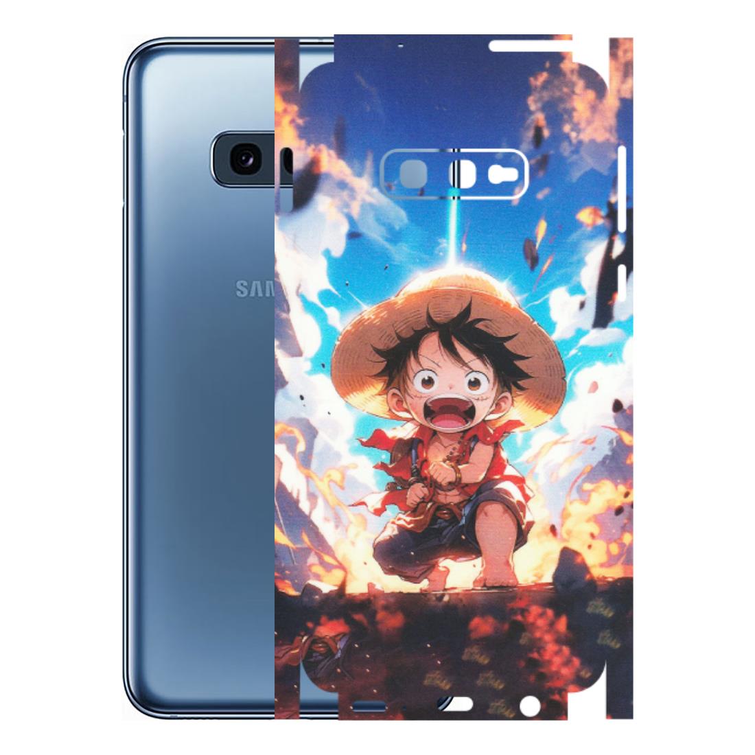 Samsung A/S Series Phone Skins (All Models) - Toon One Piece Cute Character - Matte Finish (M-35) Samsung Galaxy S10E