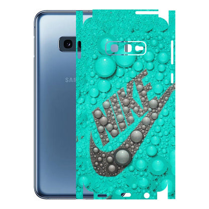 Samsung A/S Series Phone Skins (All Models) - Shoe Brand Bubbles - Matte Finish (M-42) Samsung Galaxy S10E
