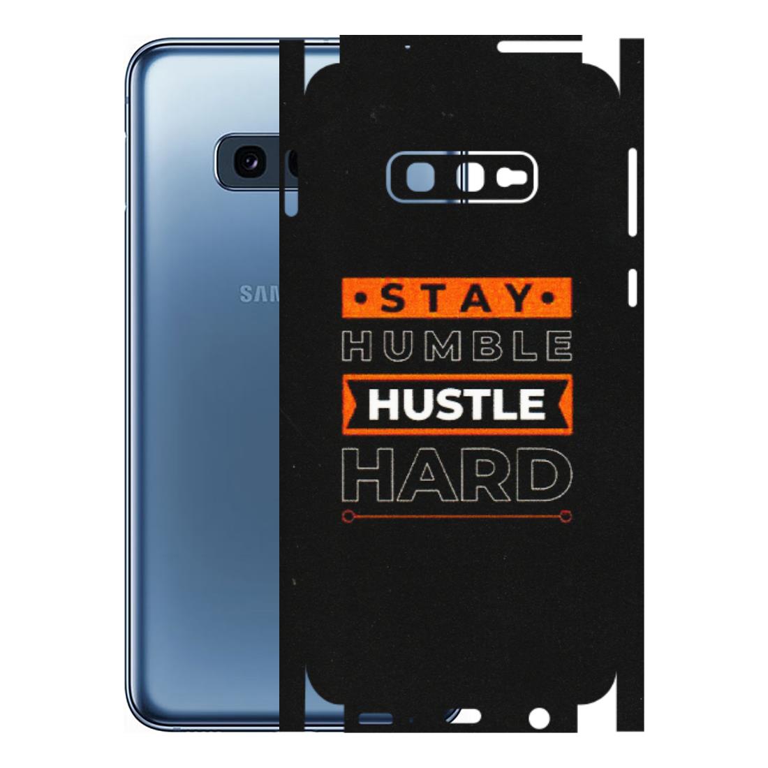 Samsung A/S Series Phone Skins (All Models) - Stay Humble Stay Hard - Matte Finish (M-48) Samsung Galaxy S10E