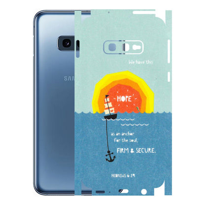 Samsung A/S Series Phone Skins (All Models) - A Beautiful Sunset of Hope - Matte Finish (M-75) Samsung Galaxy S10E