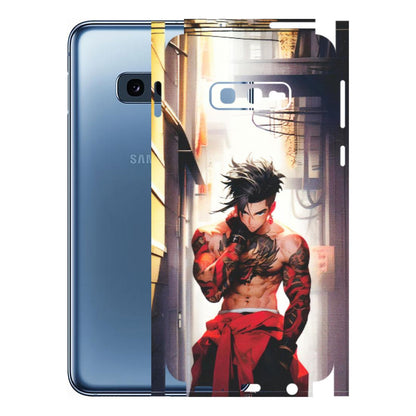 Samsung A/S Series Phone Skins (All Models) - In the streets of Japan - Matte Finish (M-77) Samsung Galaxy S10E