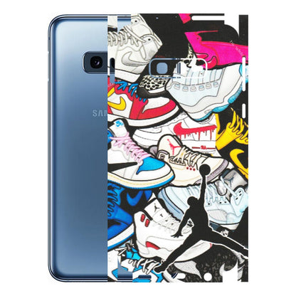 Samsung A/S Series Phone Skins (All Models) - Jordan Sneakers Fan - Matte Finish (M-80) Samsung Galaxy S10E
