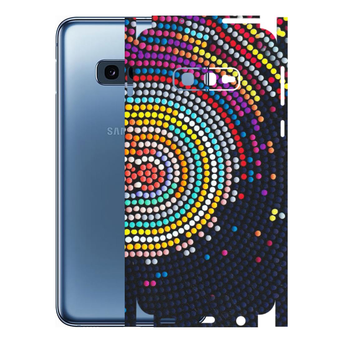 Samsung A/S Series Phone Skins (All Models) - Rainbow Dot Mandala - Matte Finish (M-97) Samsung Galaxy S10E
