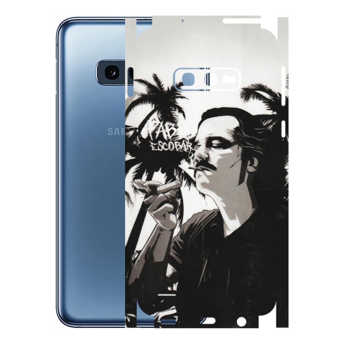 Samsung A/S Series Phone Skins (All Models) - Pab Escobar - Transparent Finish (T-05) Samsung Galaxy S10E