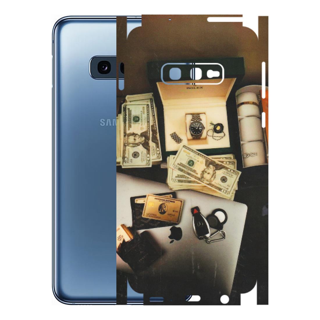 Samsung A/S Series Phone Skins (All Models) - Luxury Lifestyle - Transparent Finish (T-11) Samsung Galaxy S10E