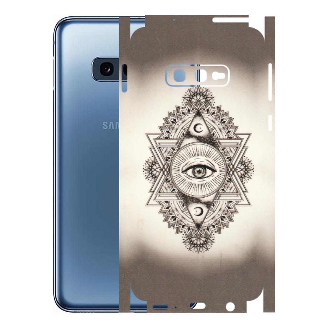 Samsung A/S Series Phone Skins (All Models) - Illuminati Great Eye - Transparent Finish (T-14) Samsung Galaxy S10E