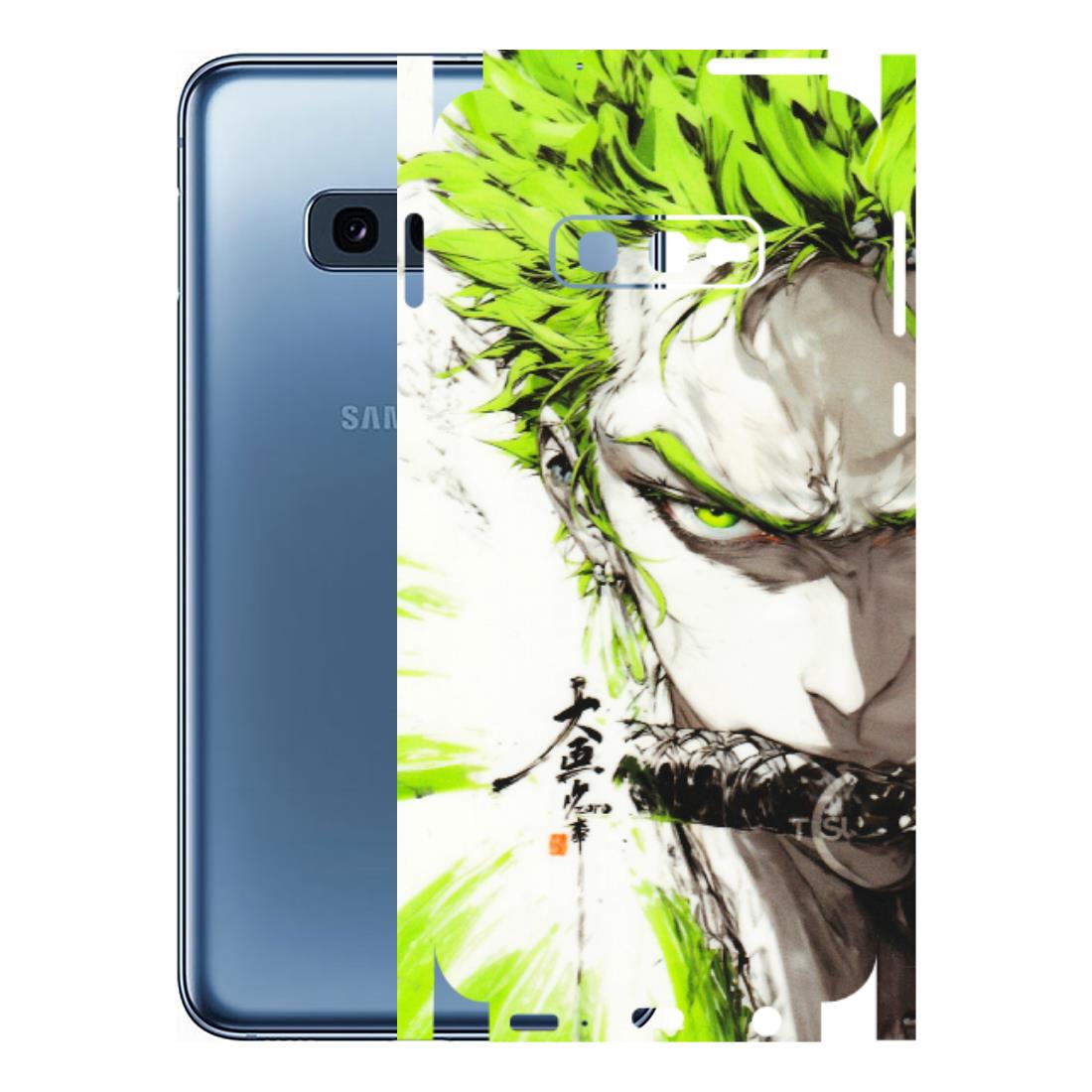 Samsung A/S Series Phone Skins (All Models) - Roro Taku Anime - Transparent Finish (T-18) Samsung Galaxy S10E