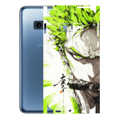 Samsung A/S Series Phone Skins (All Models) - Roro Taku Anime - Transparent Finish (T-18) Samsung Galaxy S10E