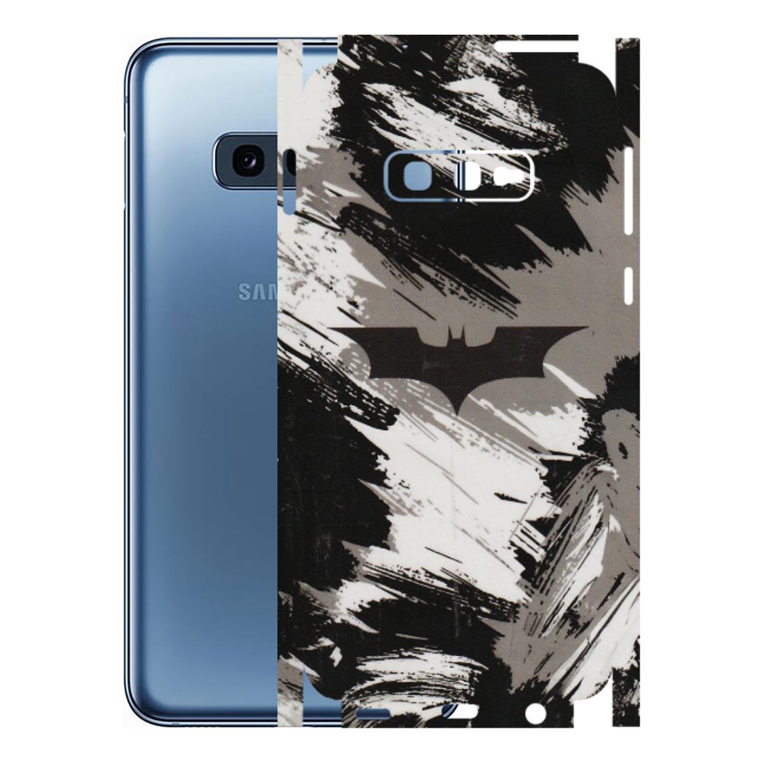 Samsung A/S Series Phone Skins (All Models) - Batman Fleece DC - Transparent Finish (T-19) Samsung Galaxy S10E