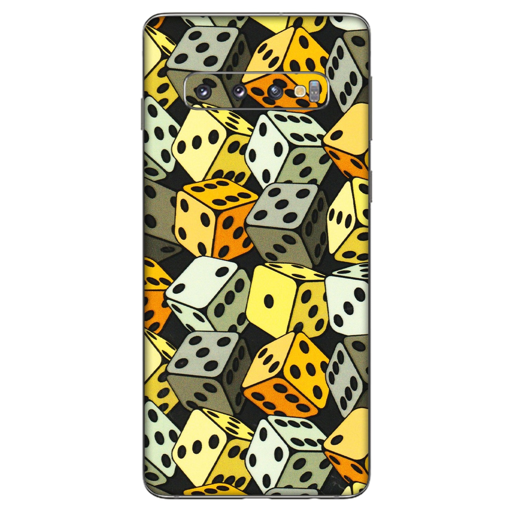 Samsung A/S Series Phone Skins (All Models) - Dices Of Life - 3D Embossed Finish (L-04) Samsung Galaxy S10