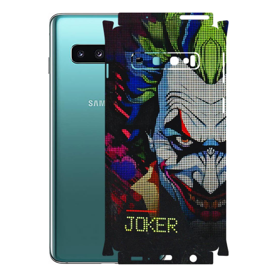 Samsung A/S Series Phone Skins (All Models) - Joker Dot Matrix - 3D Embossed Finish (L-08) Samsung Galaxy S10