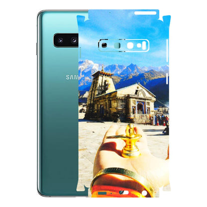 Samsung A/S Series Phone Skins (All Models) - Beauty of Kedarnath - 3D Embossed Finish (L-108) Samsung Galaxy S10