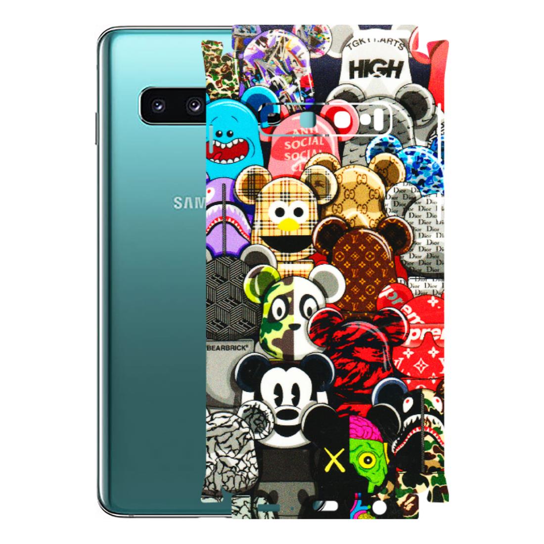 Samsung A/S Series Phone Skins (All Models) - More Mickey Mouses - 3D Embossed Finish (L-118) Samsung Galaxy S10