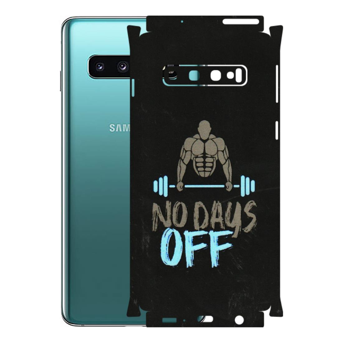 Samsung A/S Series Phone Skins (All Models) - Gym Lover - 3D Embossed Finish (L-127) Samsung Galaxy S10