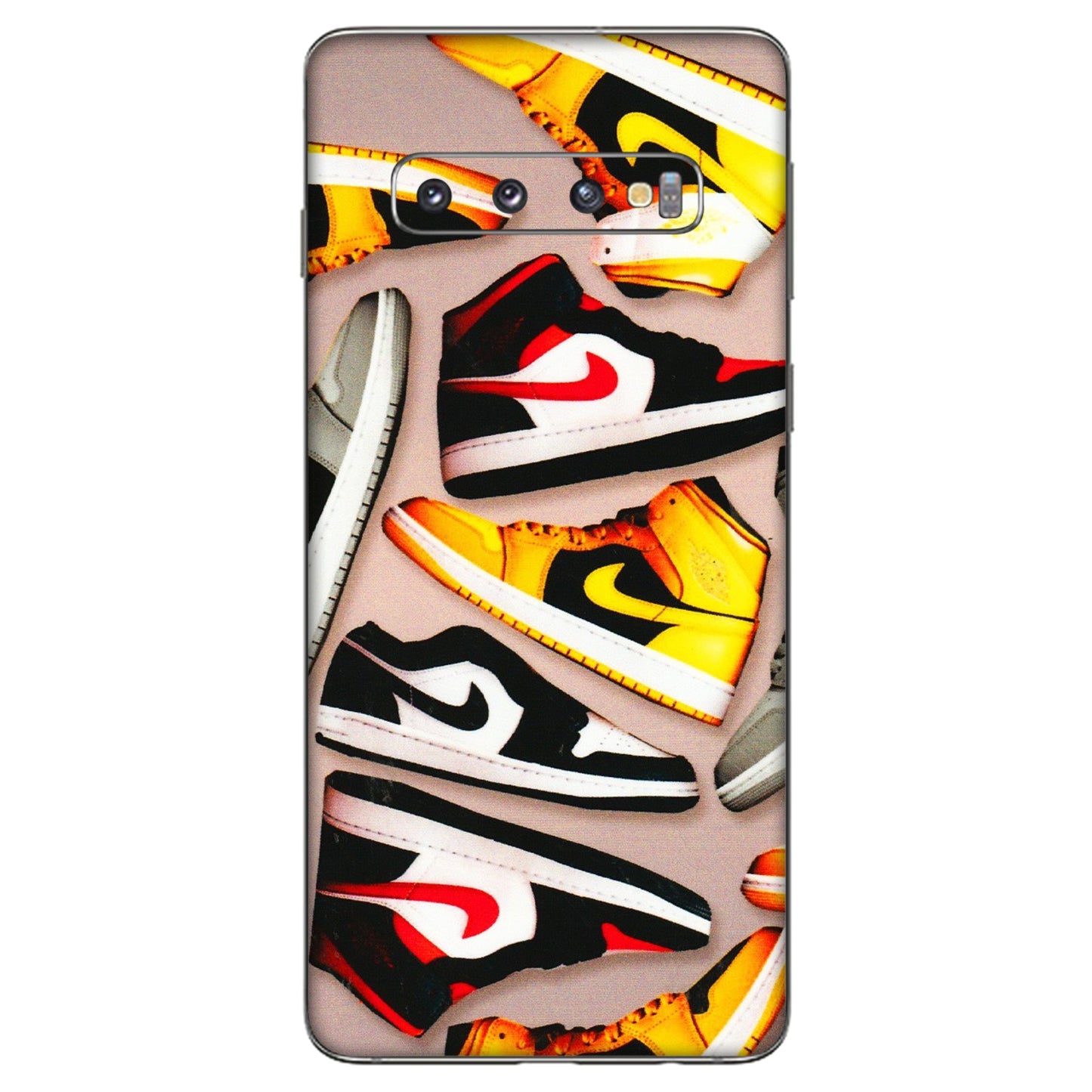 Samsung A/S Series Phone Skins (All Models) - Sneaker Lover - 3D Embossed Finish (L-135) Samsung Galaxy S10