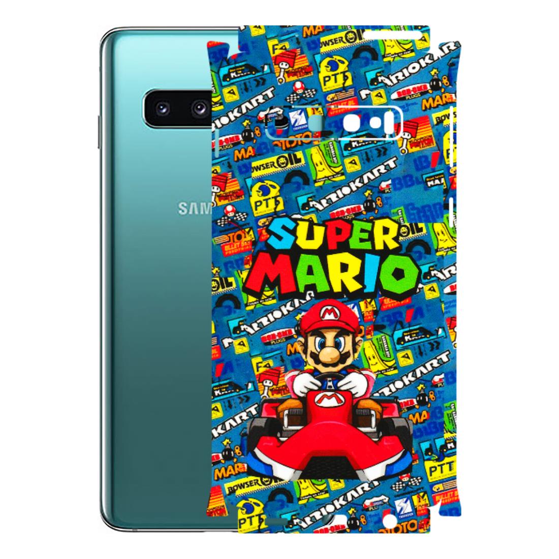 Samsung A/S Series Phone Skins (All Models) - Super Mario Kart - 3D Embossed Finish (L-140) Samsung Galaxy S10