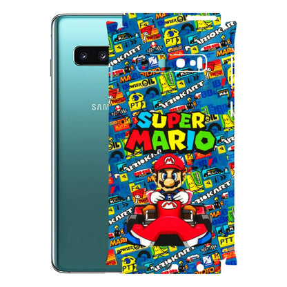 Samsung A/S Series Phone Skins (All Models) - Super Mario Kart - 3D Embossed Finish (L-140) Samsung Galaxy S10