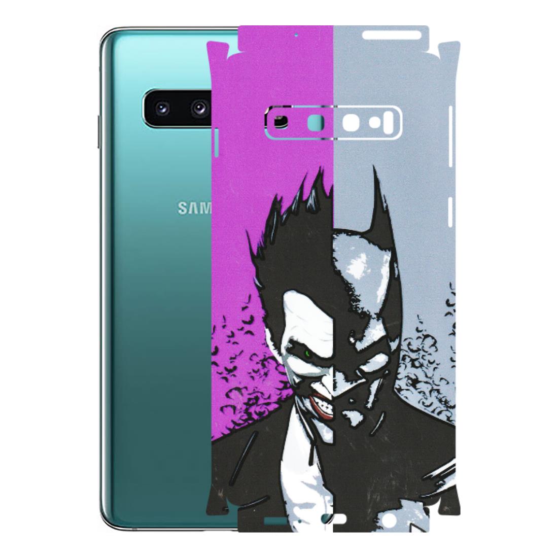 Samsung A/S Series Phone Skins (All Models) - Batman & Joker - 3D Embossed Finish (L-143) Samsung Galaxy S10
