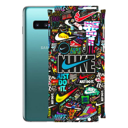 Samsung A/S Series Phone Skins (All Models) - Just Do It Doodles - 3D Embossed Finish (L-166) Samsung Galaxy S10