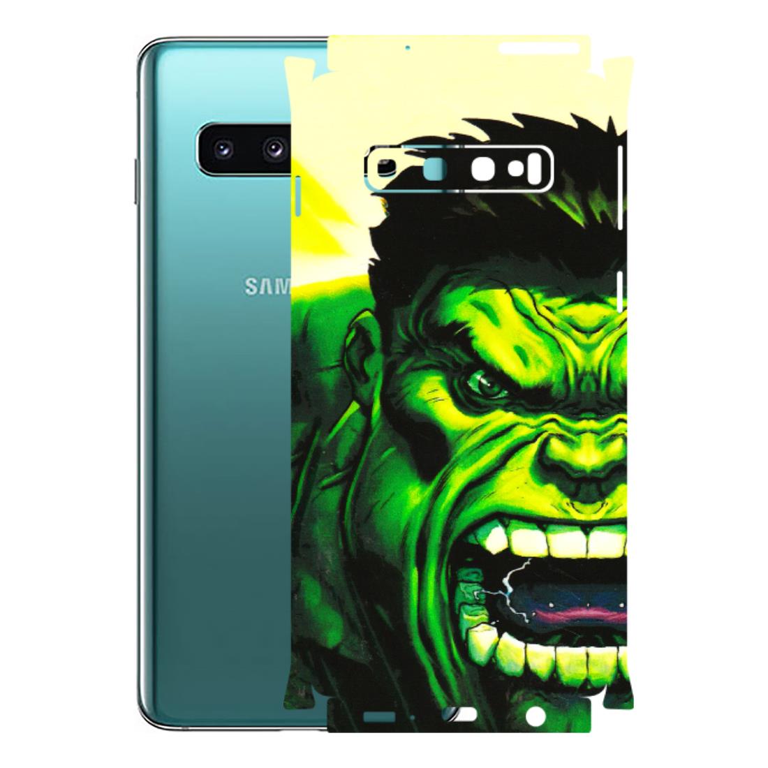 Samsung A/S Series Phone Skins (All Models) - Hulk - 3D Embossed Finish (L-180) Samsung Galaxy S10