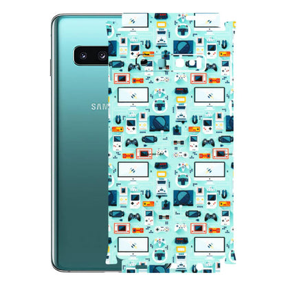 Samsung A/S Series Phone Skins (All Models) - Gadgets Doodle - 3D Embossed Finish (L-184) Samsung Galaxy S10