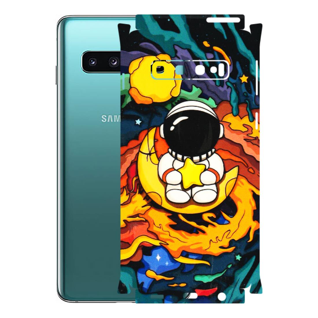 Samsung A/S Series Phone Skins (All Models) - Baby Astronaut - 3D Embossed Finish (L-197) Samsung Galaxy S10