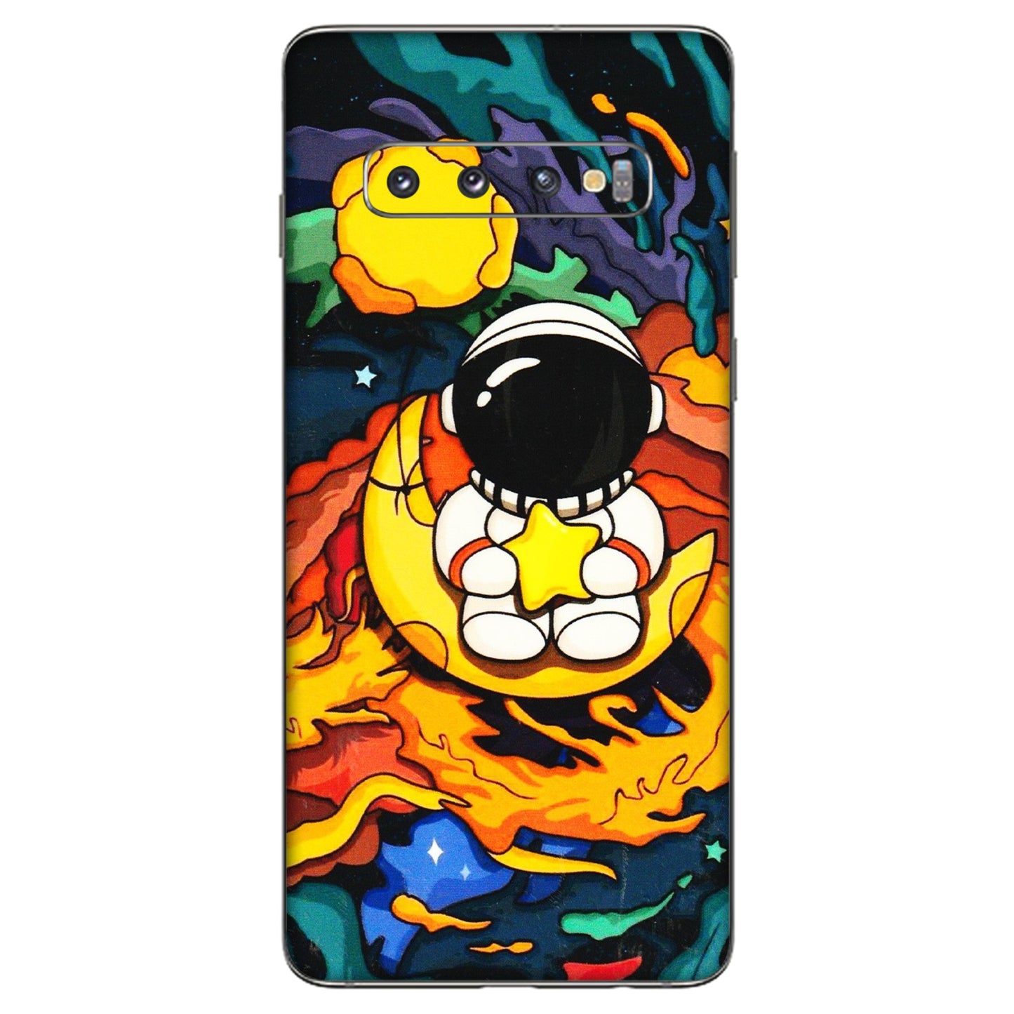 Samsung A/S Series Phone Skins (All Models) - Baby Astronaut - 3D Embossed Finish (L-197) Samsung Galaxy S10