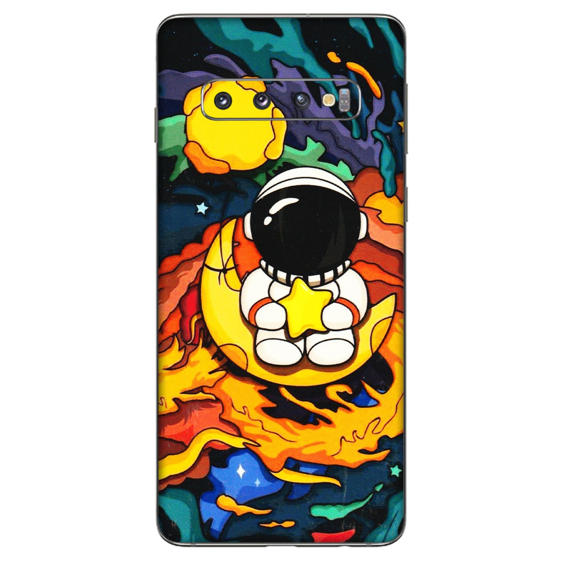 Samsung A/S Series Phone Skins (All Models) - Baby Astronaut - 3D Embossed Finish (L-197) Samsung Galaxy S10