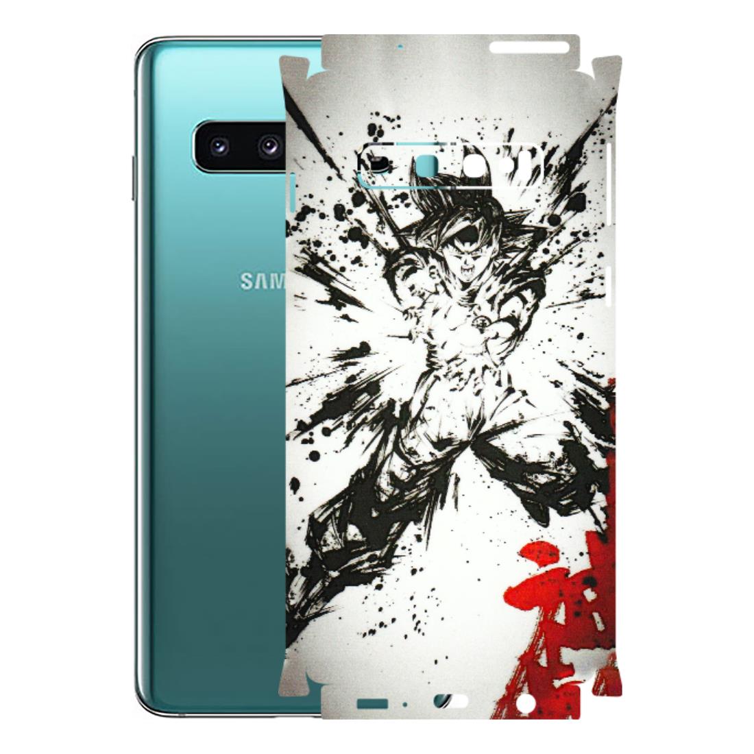 Samsung A/S Series Phone Skins (All Models) - DBZ - 3D Embossed Finish (L-206) Samsung Galaxy S10