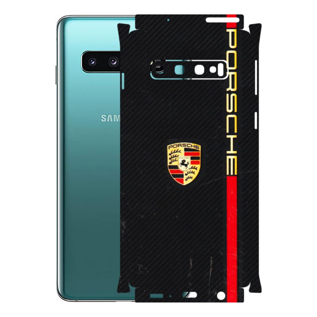 Samsung A/S Series Phone Skins (All Models) - Premium Porsche - 3D Embossed Finish (L-225) Samsung Galaxy S10