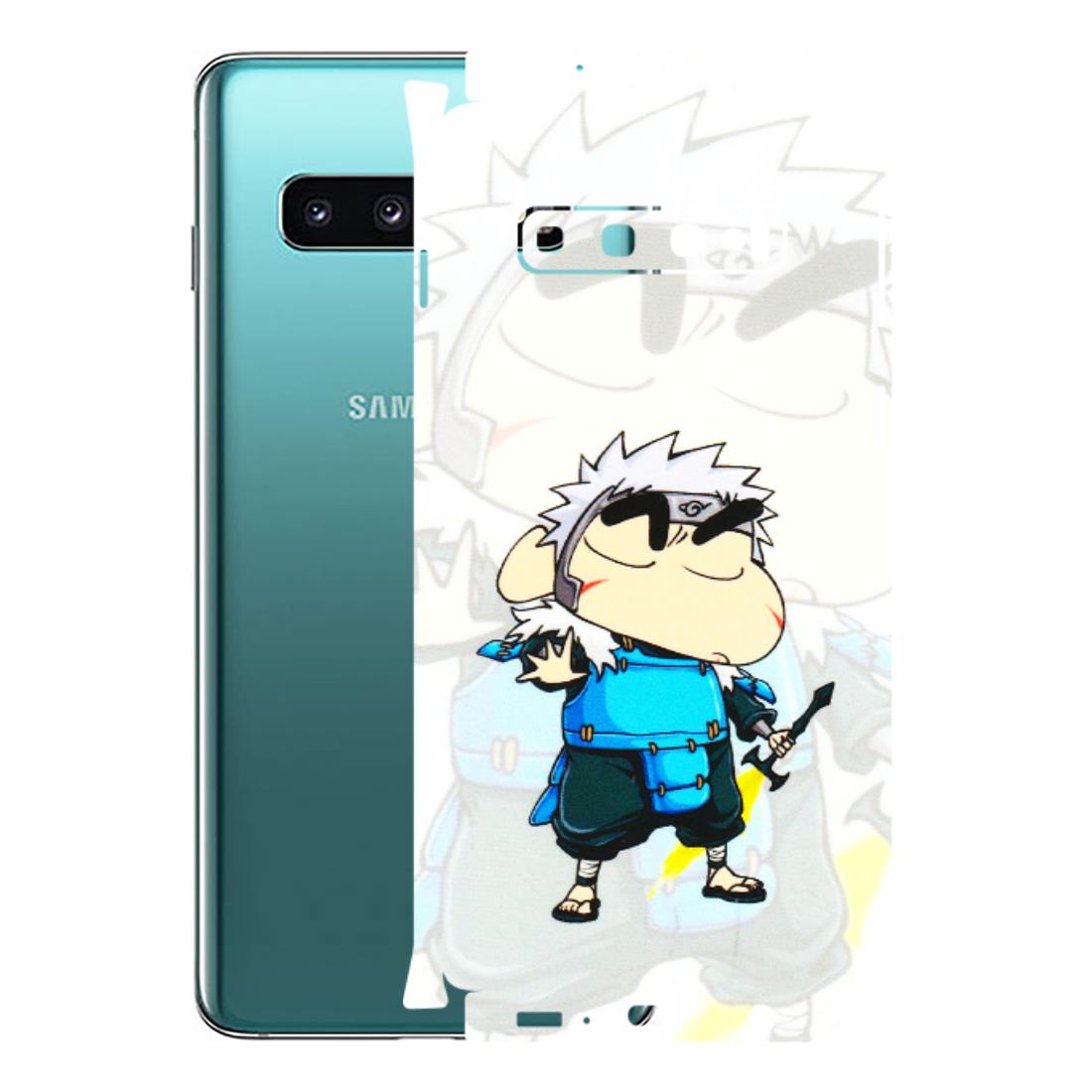 Samsung A/S Series Phone Skins (All Models) - Angry Young Shinchan - 3D Embossed Finish (L-226) Samsung Galaxy S10
