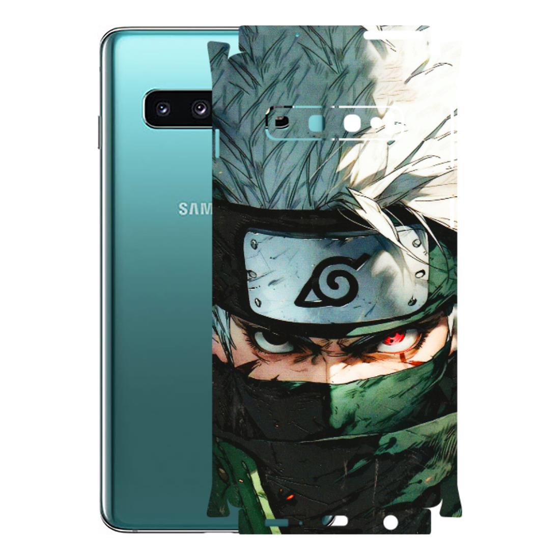 Samsung A/S Series Phone Skins (All Models) - Kakashi Red Eye Focus - 3D Embossed Finish (L-227) Samsung Galaxy S10