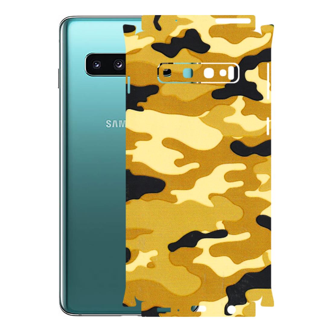 Samsung A/S Series Phone Skins (All Models) - Indian Camo - 3D Embossed Finish (L-228) Samsung Galaxy S10
