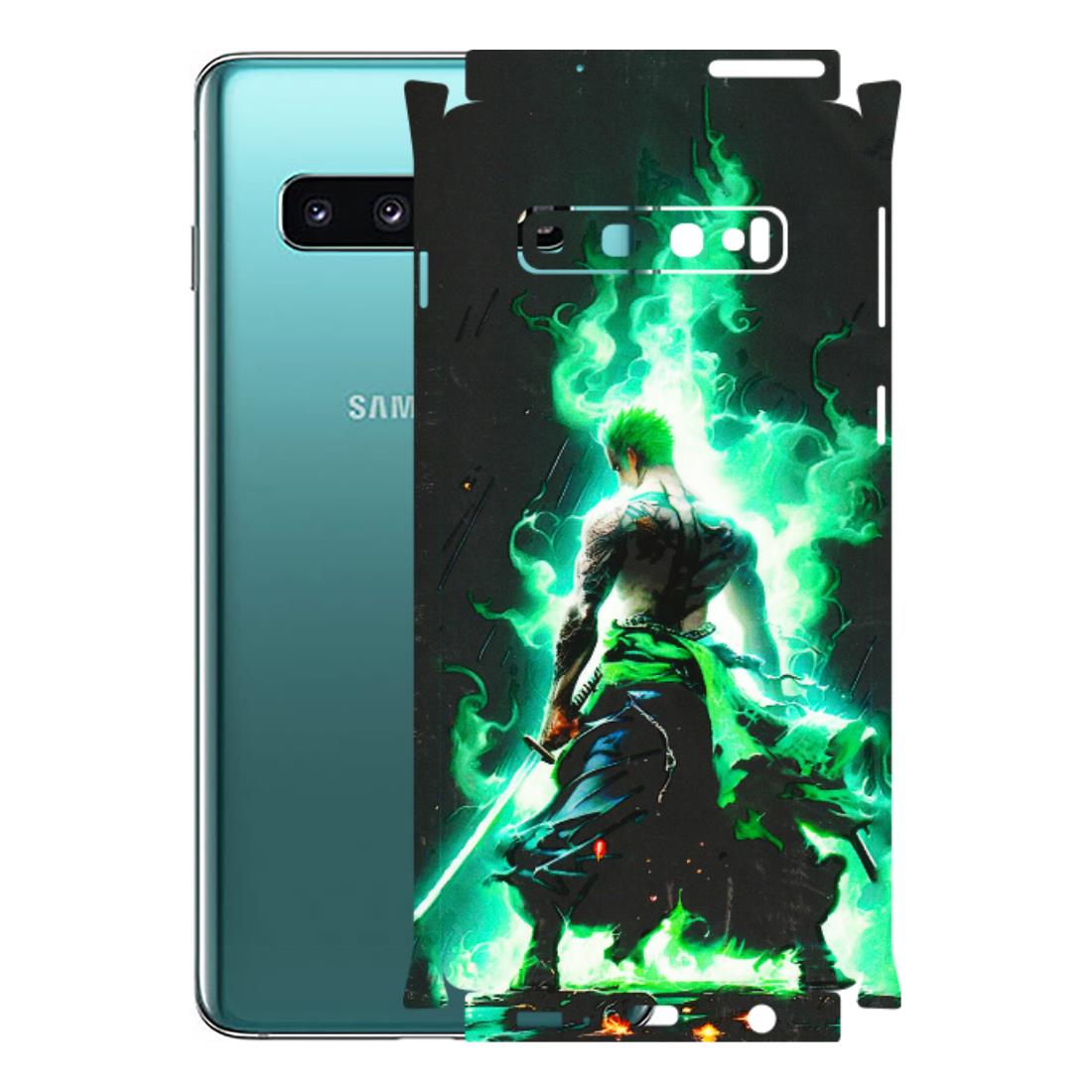 Samsung A/S Series Phone Skins (All Models) - Zoro Sword - 3D Embossed Finish (L-241) Samsung Galaxy S10