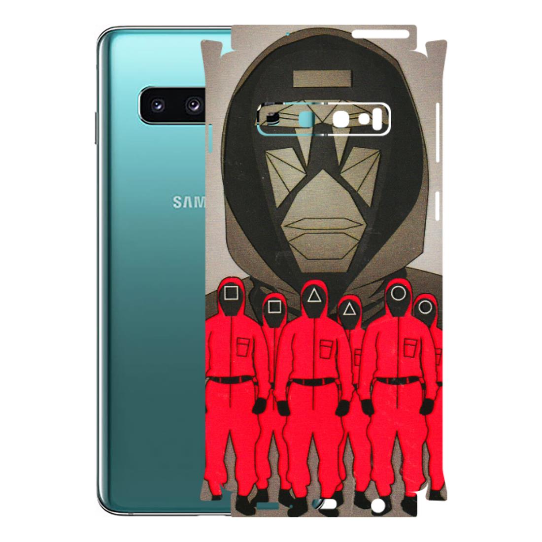 Samsung A/S Series Phone Skins (All Models) - Squid Game Hero - 3D Embossed Finish (L-245) Samsung Galaxy S10