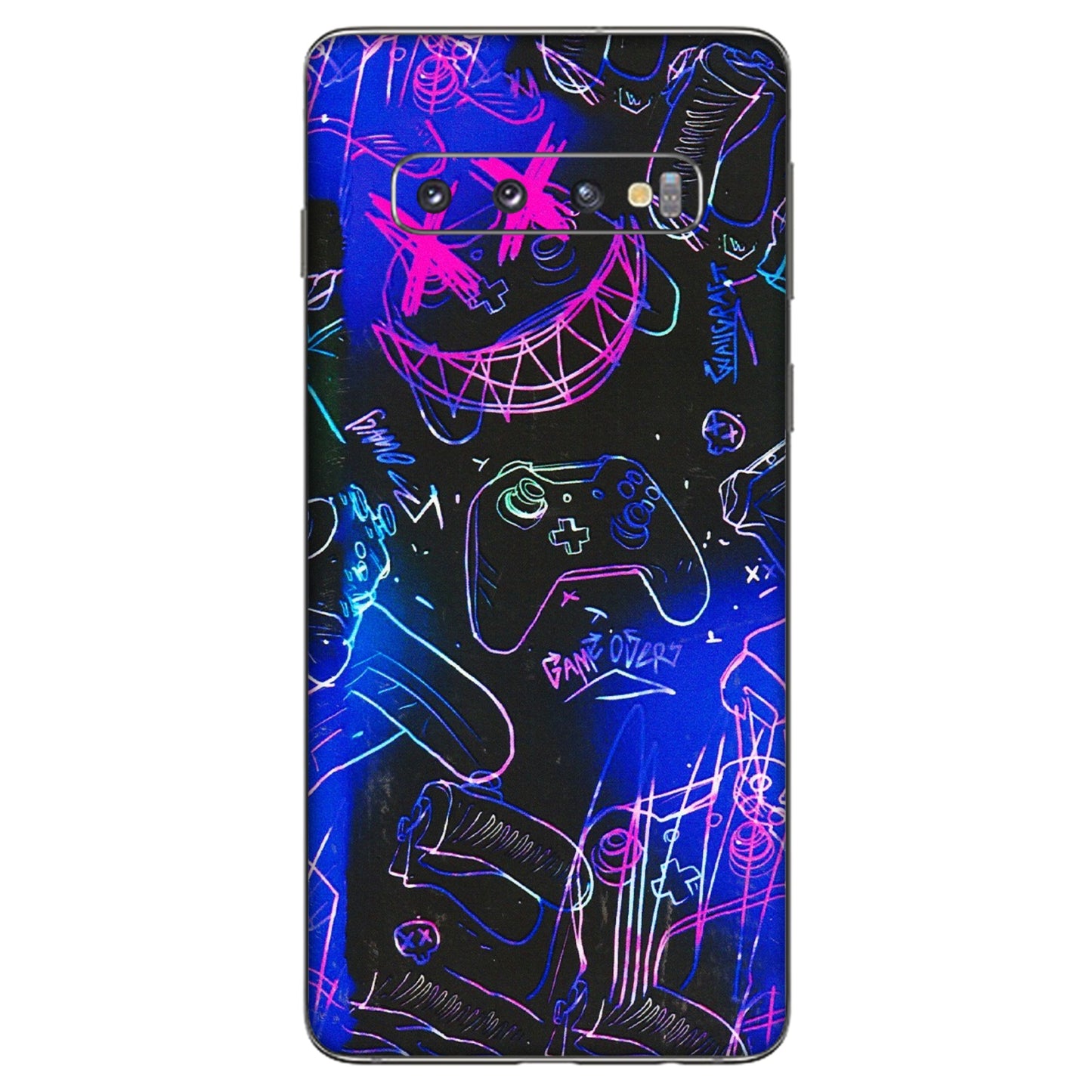 Samsung A/S Series Phone Skins (All Models) - Gamers Paradise - 3D Embossed Finish (L-258) Samsung Galaxy S10