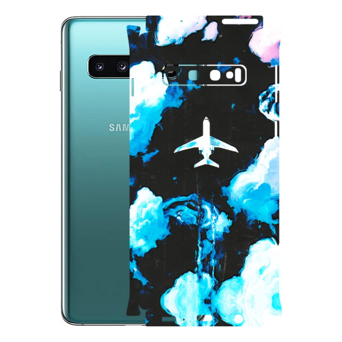 Samsung A/S Series Phone Skins (All Models) - Travel In Airline - 3D Embossed Finish (L-264) Samsung Galaxy S10